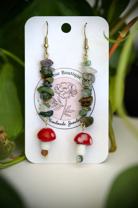 Rock Garden Earrings